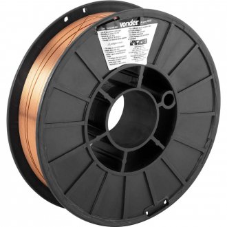 Arame MIG/MAG 0,8 mm, carretel pl�stico com 5 kg, VONDER