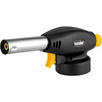 Ma�arico manual port�til, com ignitor, para g�s butano VONDER