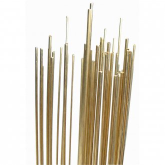 Vareta/arame de lat�o para solda, 2,4mm  TERMOMEC�NICA