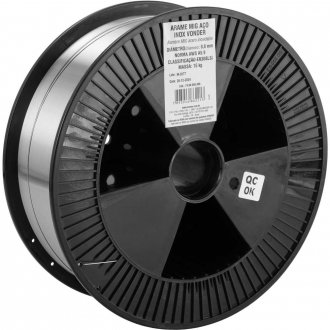 Arame MIG a�o inox ER308LSi, 0,8 mm, carretel com 15 kg, VONDER