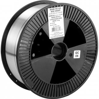 Arame MIG a�o inox ER309LSi, 1,2 mm, carretel com 15 kg, VONDER