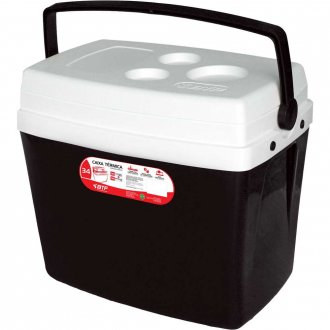 Caixa t�rmicas, 34 litros, preta, CXT0234 BOTAFOGO