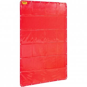 Cortina de prote��o para solda, laranja, 1,22 m x 1,78 m, VONDER