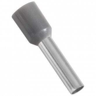 Terminal el�trico em cobre estranhado e nylon, 4 mm� x 12 mm, cinza, 55936005 TRAMONTINA ELETRIK