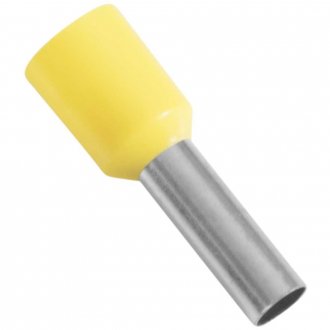 Terminal el�trico em cobre estranhado e nylon, 6 mm� x 12 mm, amarelo, 55936006 TRAMONTINA ELETRIK