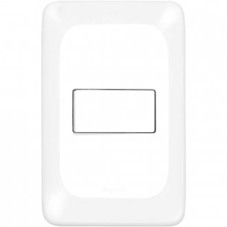 Conjunto interruptor intermedi�rio, 10 A, LGX020IN, 4x2, PIAL POP