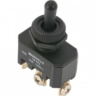 Chave reversora 1x15A 2 posi��es 14103N1, com alavanca pl�stica, MARGIRIUS
