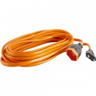 Extens�o el�trica com 10 metros, cabo PP 2 x 2,50 mm�, 2P laranja, modelo Hardwork DN 1345 DANEVA