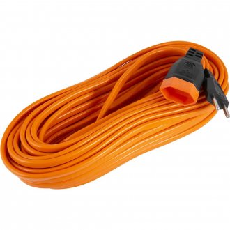 Extens�o el�trica com 20 metros, cabo PP 2 x 2,50 mm�, 2P laranja, modelo Hardwork DN1346, DANEVA