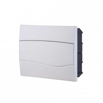 Quatro de distribui��o de embutir, 12 DIN / 8 NEMA, branco, 56300053 TRAMONTINA ELETRIK
