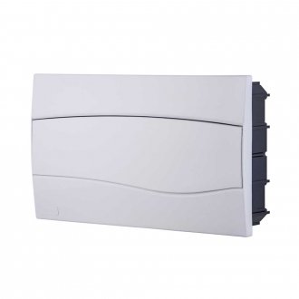 Quatro de distribui��o de embutir, 18 DIN / 12 NEMA, branco, 56300054 TRAMONTINA ELETRIK