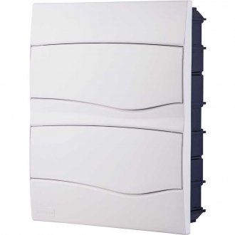 Quatro de distribui��o de embutir, 24 DIN / 16 NEMA, branco, 56300055 TRAMONTINA ELETRIK