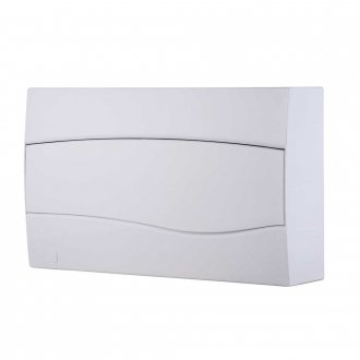 Quatro de distribui��o de sobrepor, 18 DIN / 12 NEMA, branco, 56300074 TRAMONTINA ELETRIK
