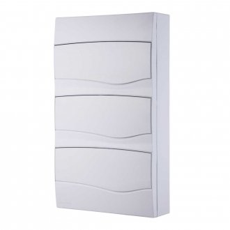 Quatro de distribui��o de sobrepor, 36 DIN / 24 NEMA, branco, 56300076 TRAMONTINA ELETRIK