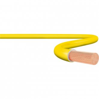 Cabo flex�vel 750 V, 1,5 mm� x 100 metros, amarelo, SIL