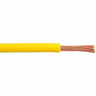 Cabo PVC flex�vel, 750 V, 2,5 mm�, amarelo, Flexpar� BWF CONDUSPAR