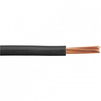 Cabo PVC flex�vel, 750 V, 10,0 mm�, preto, Flexpar� BWF CONDUSPAR