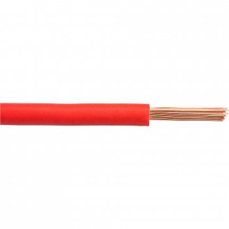 Cabo PVC flex�vel, 750 V, 6,0 mm�, vermelho, Flexpar� BWF CONDUSPAR