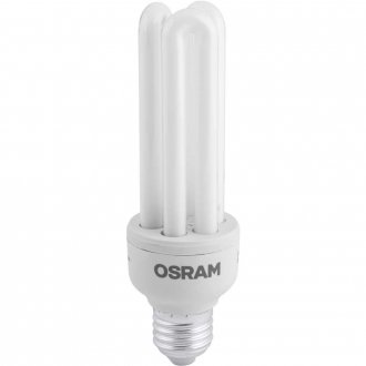 L�mpada fluorescente T3 15 W, 945 l�mens, 127 V~, DuluxStar 3U, OSRAM