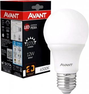 L�mpada LED BULBO, 12 W, bivolt, 6500 K, 289121377, AVANT