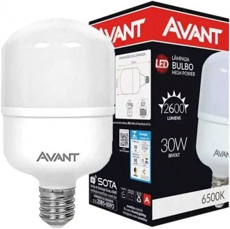 L�mpada LED BULBO HP, 30 W, bivolt, 6500 K, 289241372, AVANT