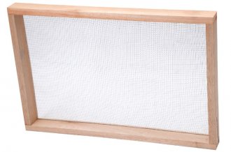 Peneira retangular, 40 cm x 60 cm, malha 06, MOMFORT
