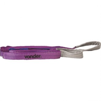 Cinta para eleva��o de cargas 7:1, 2,0 m, 1,0 tf, violeta, CE 120, VONDER