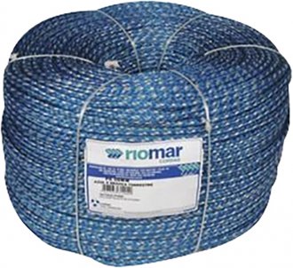 Corda monofilamento tran�ada, azul, 16 mm x 487 m, Pesca Chata RIOMAR