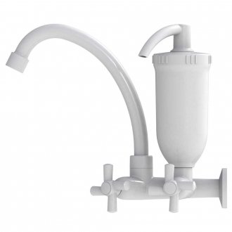 Torneira pl�stica para cozinha com purificador, acabamento C31, branca, 31155 DELTA