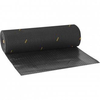 Piso de borracha antiderrapante, tipo diamante, 2,5 mm, preto, VONDER