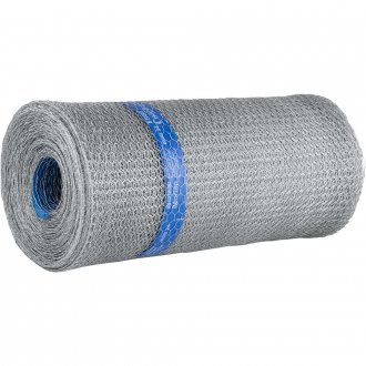 Tela met�lica hexagonal, viveiro, coleira branca, malha 1/2