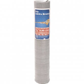 Tela met�lica hexagonal, viveiro, malha 1/2