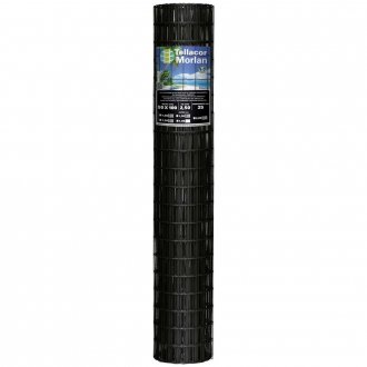 Tela alambrado com revestimento em PVC, 2 m, malha 100 mm x 50 mm, 3323 MORLAN