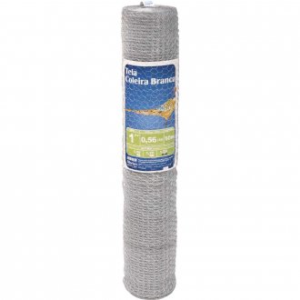Tela met�lica hexagonal, pinteiro, malha 1
