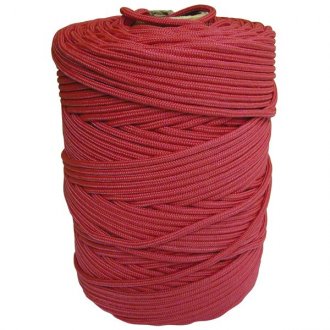 Corda multifilamento tran�ada 5,0 mm x 356 m, vermelha, VONDER
