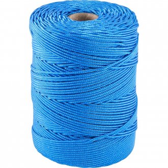Corda multifilamento tran�ada 3,0 mm x 277 m, azul, VONDER