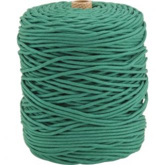 Corda multifilamento tran�ada 4,0 mm x 400 m, verde, VONDER