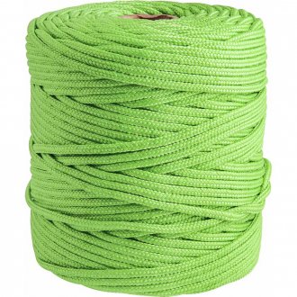 Corda caminhoneiro tran�ada, 6 mm x 180 m, verde, VONDER