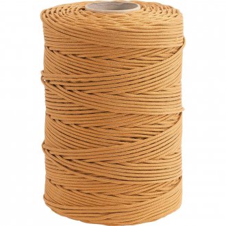 Corda caminhoneiro tran�ada, 4 mm x 405 m, ouro, VONDER