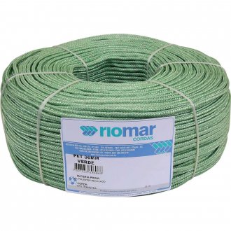 Corda multifilamento tran�ada, verde, 6 mm x 295 m, 45206031 RIOMAR