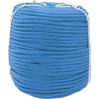 Corda caminhoneiro tran�ada, 8 mm x 228 m, azul, VONDER