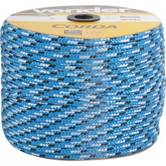 Corda multifilamento tran�ada 10,0 mm x 190 m, cores diversas, VONDER