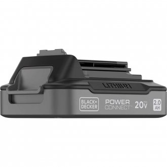 Bateria 20 V MAX - 2 Ah, �ons de l�tio, BDL2020S-B3 BLACK+DECKER