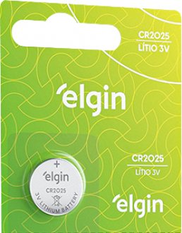 Bateria de l�tio, CR2025, 3 V, ELE000000082192 ELGIN