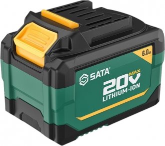Bateria de �ons de l�tio, 20 V - 6 Ah, ST151515 SATA