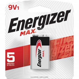 Bateria alcalina, 9 V, MAX ENERGIZER