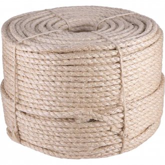 Corda de sisal 12 mm x 220 m, 3 pernas, VONDER
