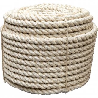 Corda de sisal 36 mm x 100 m, 3 pernas, VONDER