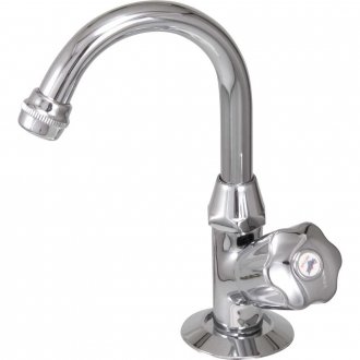 Torneira bica m�vel para lavat�rio, baixa, C50, 1/2