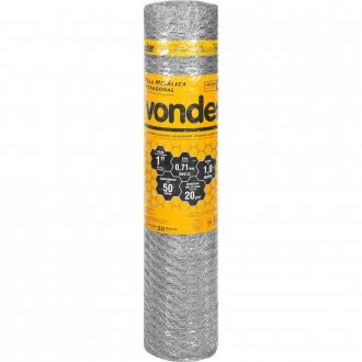 Tela met�lica hexagonal, pinteiro, malha 1